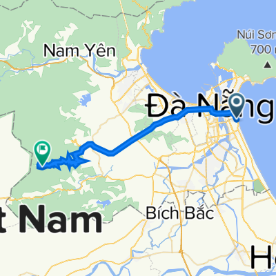 Tran Bach Dang, Da Nang to Hoa Ninh, Da Nang