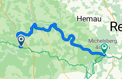 Route in der Bikemap App öffnen