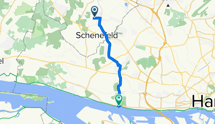 Am Krönrey 32, Halstenbek nach E9, Hamburg