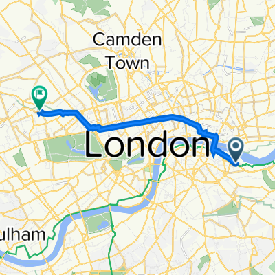 281 Tooley St, London to 1 Torquay House, Torquay St, London