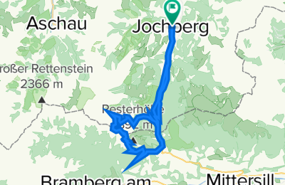 Route in der Bikemap App öffnen
