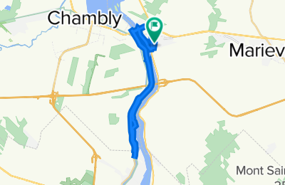 Route in der Bikemap App öffnen