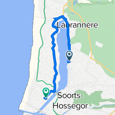 65 Avenue des Louvines, Soorts-Hossegor to 91 Avenue de Gaujacq, Soorts-Hossegor