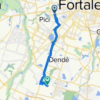 Avenida Jovita Feitosa, 2733, Fortaleza a Rua Juventude, 349, Fortaleza