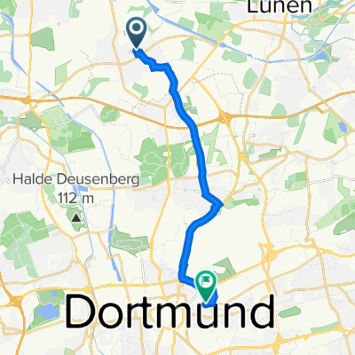 Nordstraße 6B, Lünen nach Eisenacher Straße 11, Dortmund