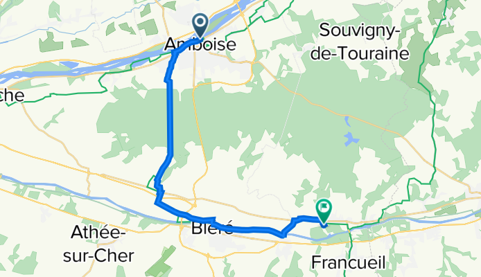 Amboise à Chenonceau