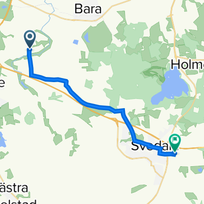 Almåsa Hagavik to Industrigatan 12