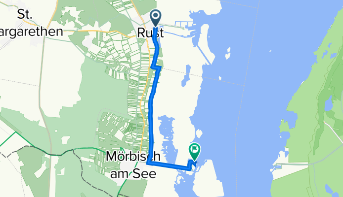 Am Seekanal 2-4, Rust nach Badeanlage 5, Mörbisch am See