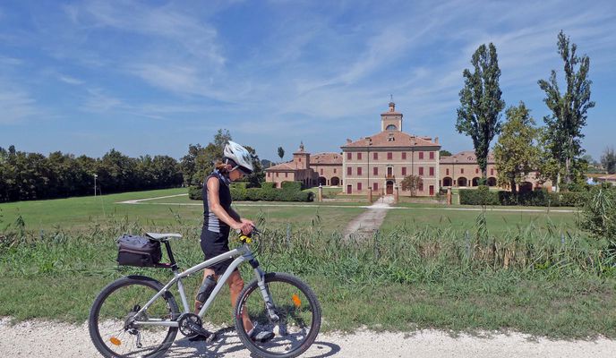 Photo 2 of the Bikemap route "d) Anello Riviera del Panaro (MO)"