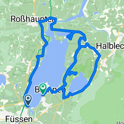 Runde um Forgen- und Bannwaldsee