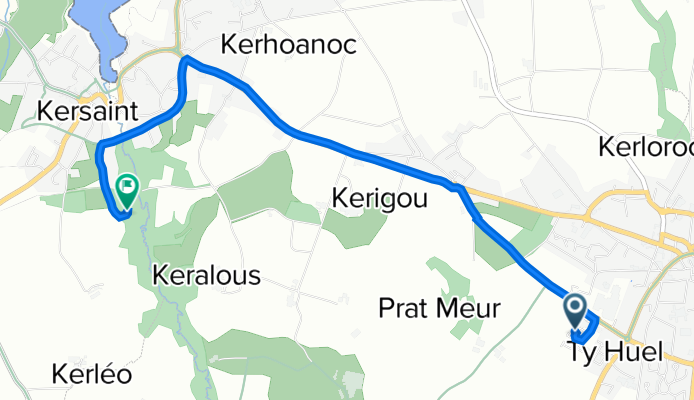 14 Rue de Prat Meur, Ploudalmézeau à Landunvez