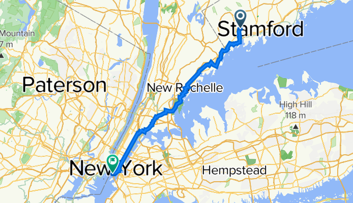 22 Pine Ridge Rd, Greenwich to Battery Park Viaduct, New York