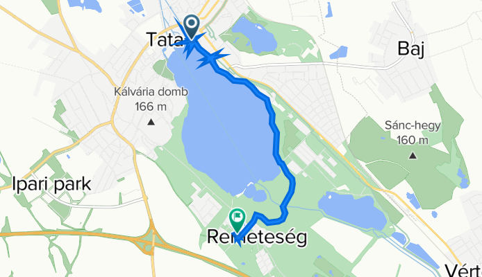 Stransky János utca 9, Tata - Akácos út 8, Tata