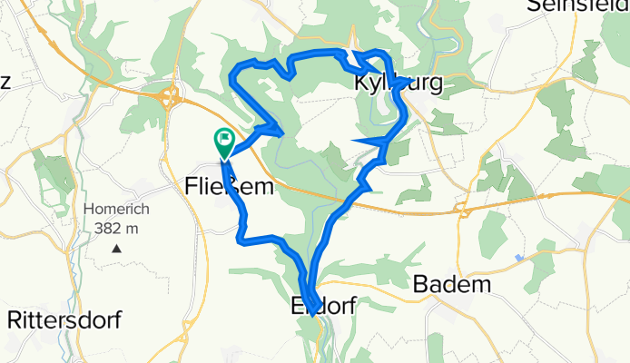 Auf Klingelter 4, Fließem nach Auf Klingelter 4, Fließem