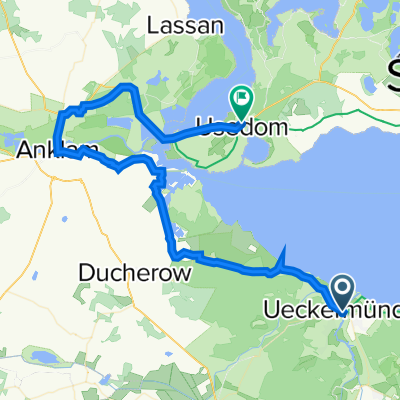 De Ueckerstraße 107, Ueckermünde a Bäderstraße 19, Usedom