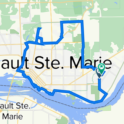 429 Boundary Rd, Sault Ste. Marie to 50 Eastern Ave, Sault Ste. Marie