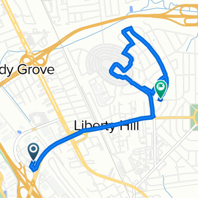 2415 Mall Dr, North Charleston to North Charleston Inside Mark Clark, North Charleston