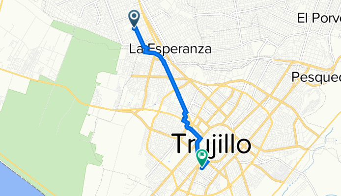 Ruta al trabajo