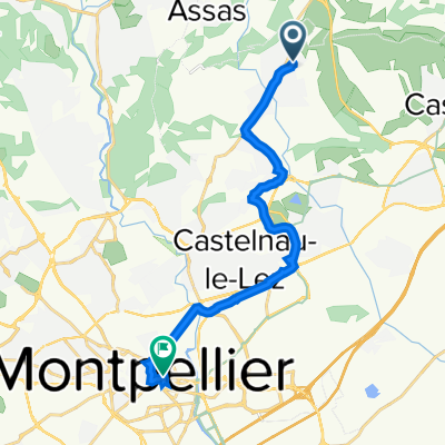 1 bis Rue des Trois Teyran, Teyran à 43 Place Vauban, Montpellier