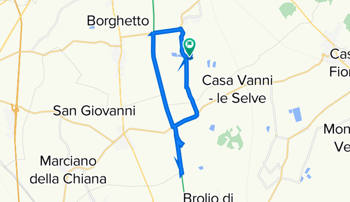 Moderate route