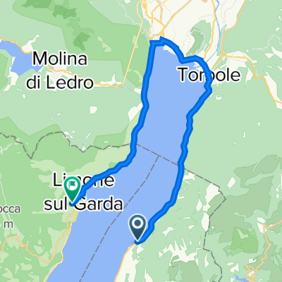 SR 249 199, Malcesine nach Via Prealzo 1, Limone sul Garda