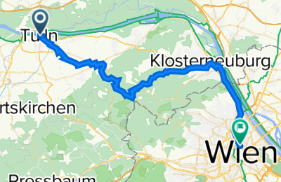 Route in der Bikemap App öffnen
