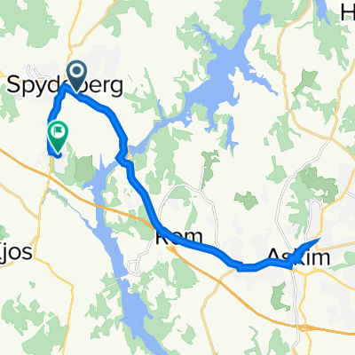 Krokveien, Spydeberg to Buerveien 24, Spydeberg