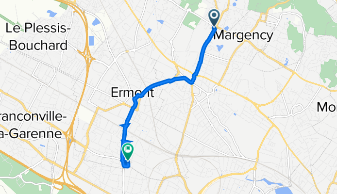 113 Route de Montlignon, Eaubonne à 9 Impasse Marcel, Ermont