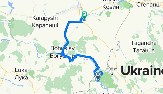 Виграїв - Богуслав - Миронівка