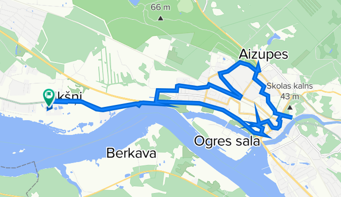 Rīgas iela 90, Ikšķile to Rīgas iela 90, Ikšķile