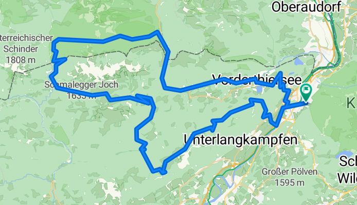 Elendsattel - Ackernalm - Buchacker