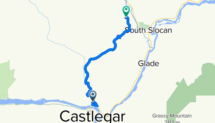 1199 Parkside Rd, Central Kootenay nach 4615–4699 Langill Rd, Central Kootenay