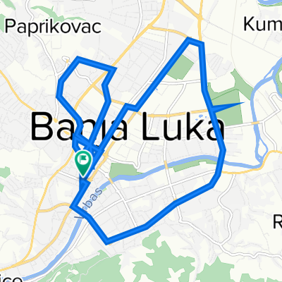 Солунска 8, Бања Лука to Солунска 8, Бања Лука