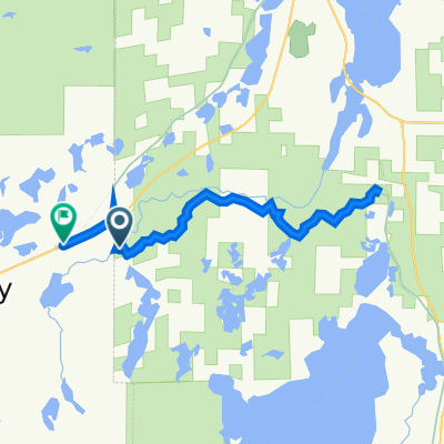 Paul Bunyan Trail, Akeley to Minnesota 34 32493, Akeley