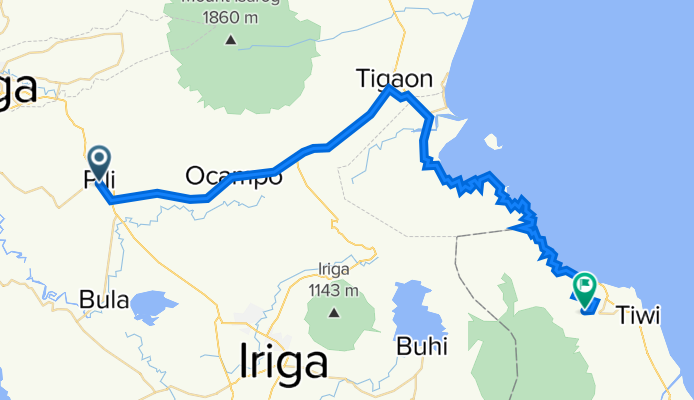 Guevarra St., Pili to FJ6Q+HQ7, Tiwi