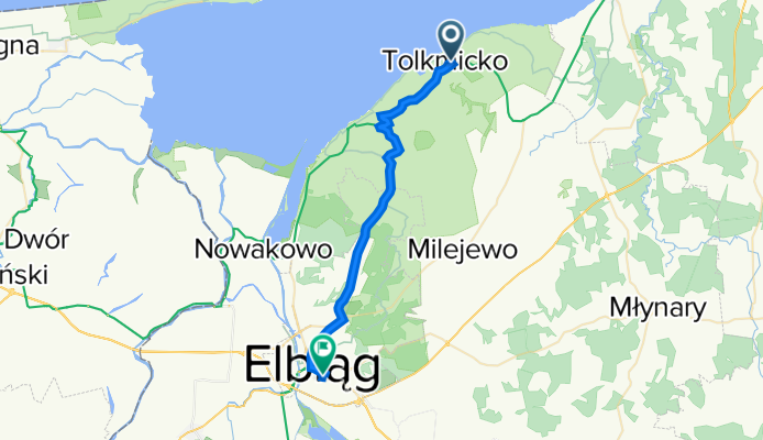 Dzika 9, Tolkmicko do Elbl膮g, Elbl膮g