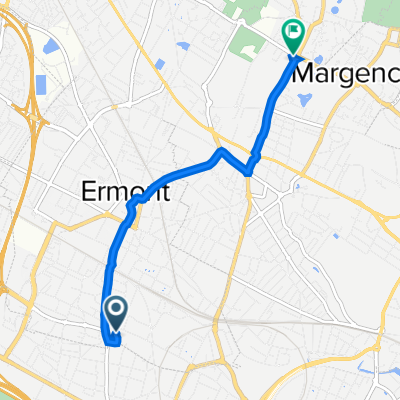 9 Impasse Marcel, Ermont à 113 Route de Montlignon, Eaubonne