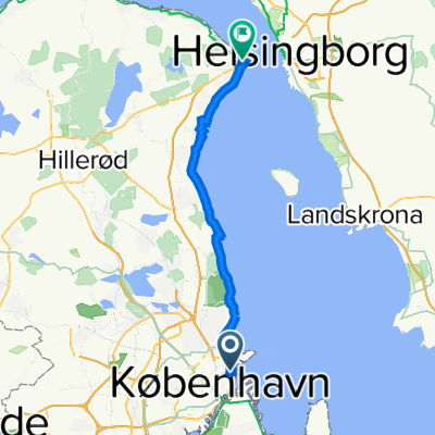 Strandboulevarden, Kopenhagen nach Sankt Olai Gade 47, Helsingør