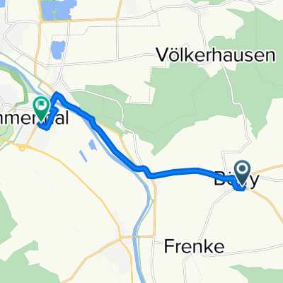 Auf dem Klink 13, Emmerthal nach Neue Straße 20, Emmerthal