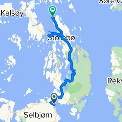 Bekkjarvik 63, Bekkjarvik to Krossøya, Storebø