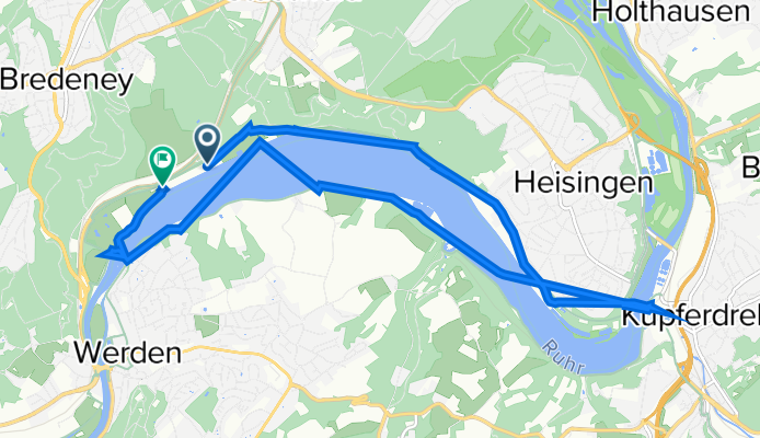 inliner - Freiherr-vom-Stein-Straße 206e, Essen nach Freiherr-vom-Stein-Straße 204a, Essen