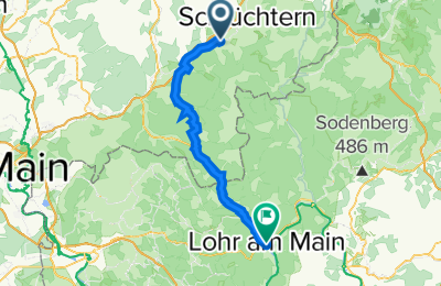 Route in der Bikemap App öffnen