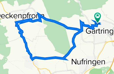 Route in der Bikemap App öffnen