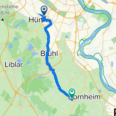 Giselherweg 5, Hürth nach Bannweg 60, Bornheim
