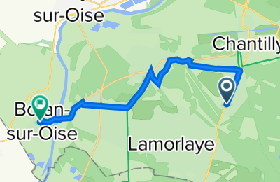Route in der Bikemap App öffnen