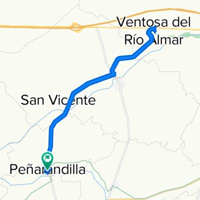 Calle de Don Leandro Lozano, 20, Peñarandilla a Calle de las Escuelas, 1, Peñarandilla