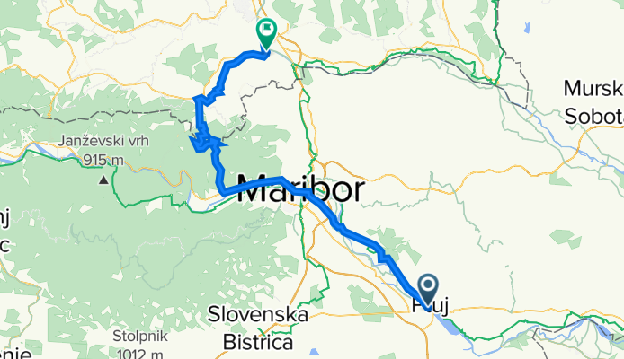 Ptuj - Ehrenhausn via Leutschach