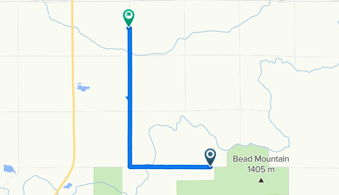 225000–230170 County Road W, Gering to 160224 County Road 22, Gering