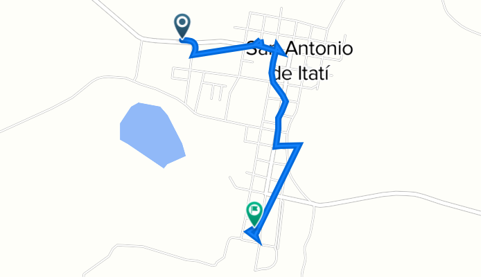 De Lavalle, Berón de Astrada a 25 de Mayo, Berón de Astrada