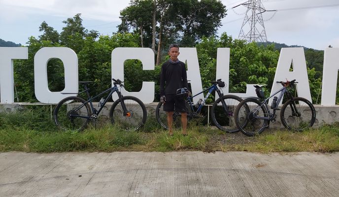 Photo 1 of the Bikemap route "EK to Brgy. Mabato comeback climb success💪😎"